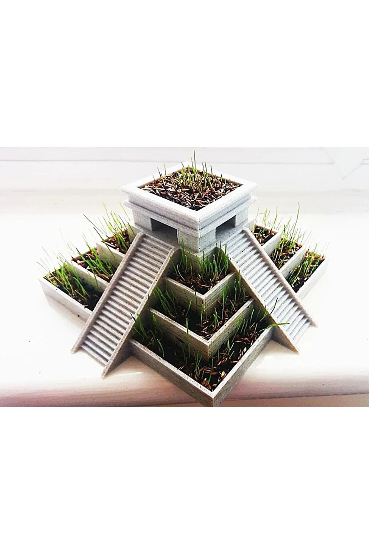 Aztek Tapınağı Saksı 12 Cm