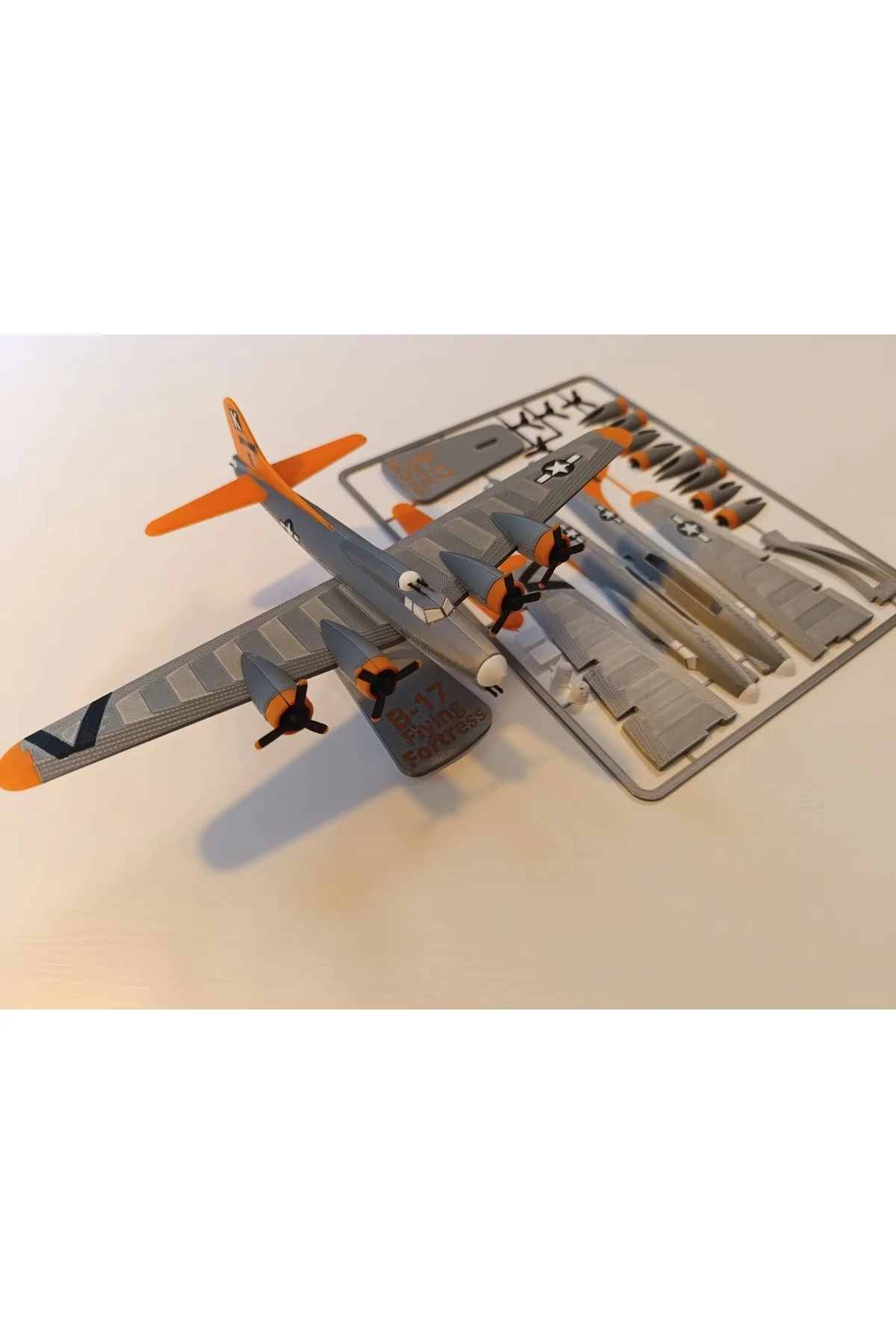 B-17 KİT KART MAKET B-17 KİT KART MAKET - Görsel 3