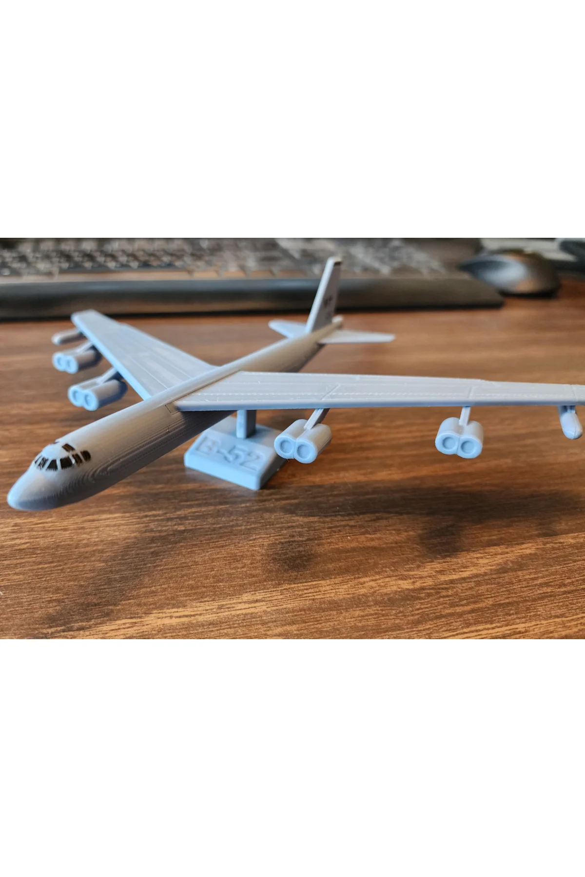B-52 Stratofortress Kit Kart – 1:144 Ölçekli 3D Baskılı Montajsız Model B-52 Stratofortress Kit Kart – 1:144 Ölçekli 3D Baskılı Montajsız Model - Görsel 6