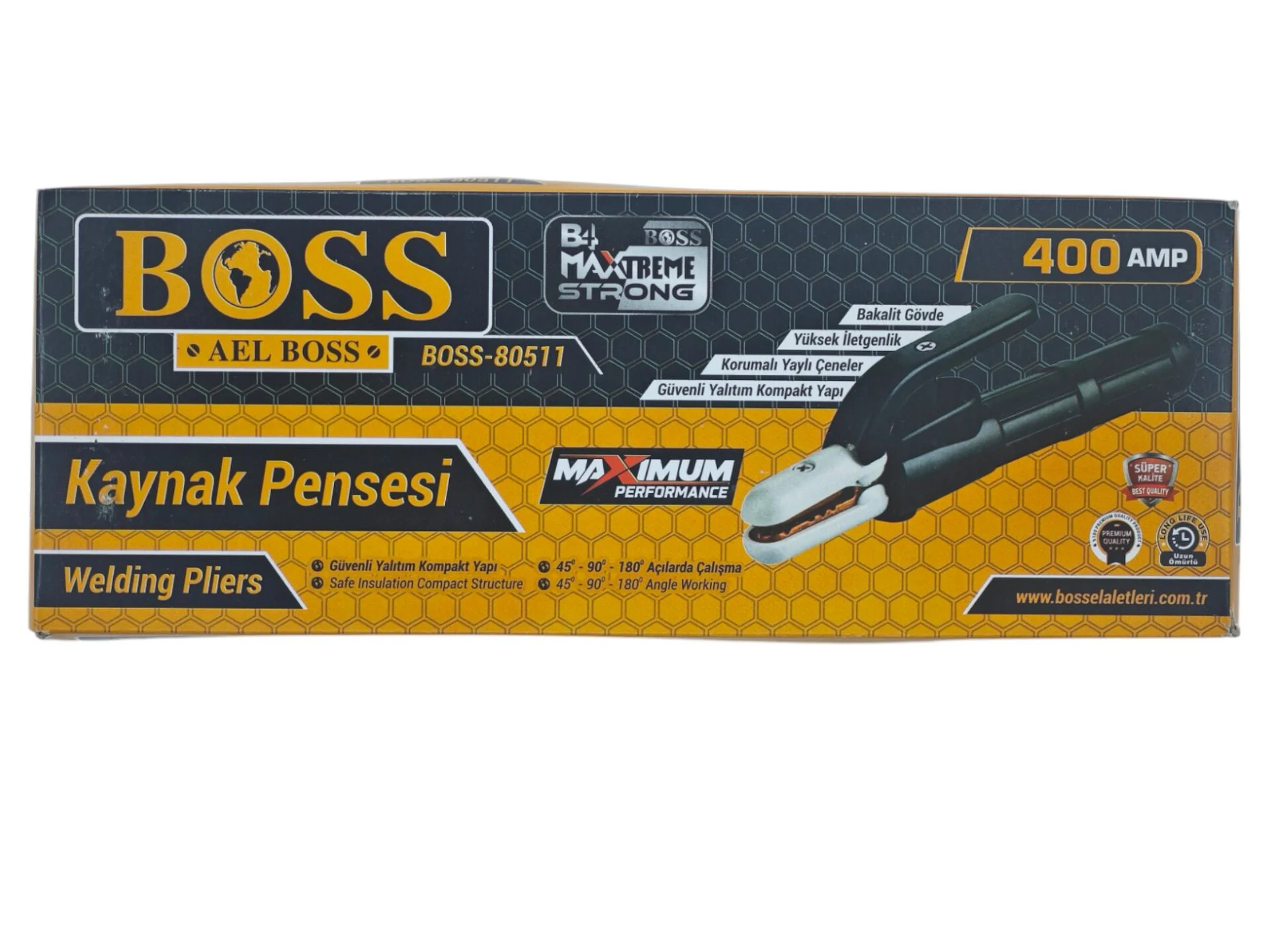 B-80511   Boss Kaynak Pensesi 400Amp