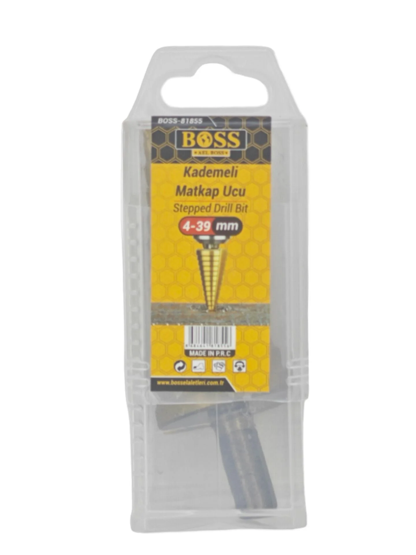 B-81855   Boss Kademeli Matkap Ucu 4-39mm