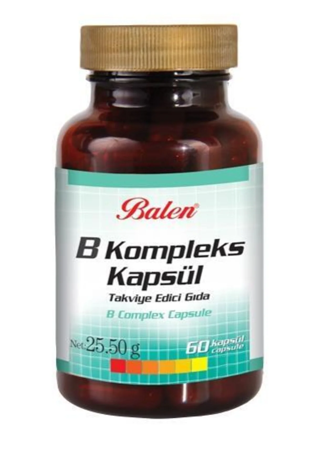 B Kompleks Kapsül 425 Mg 60 Kapsül Balen