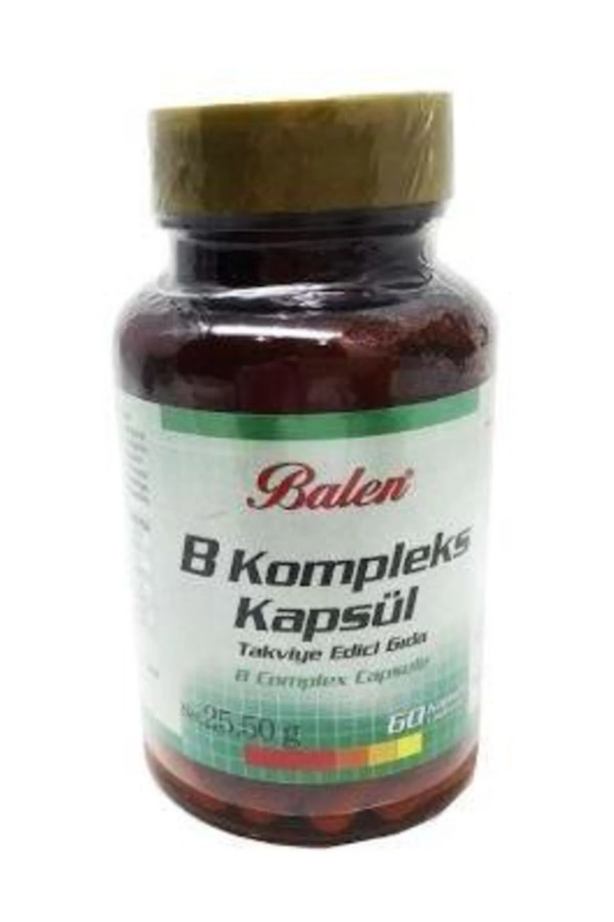 B Vitamin Kompleksi 425 Mg 60 Kapsül