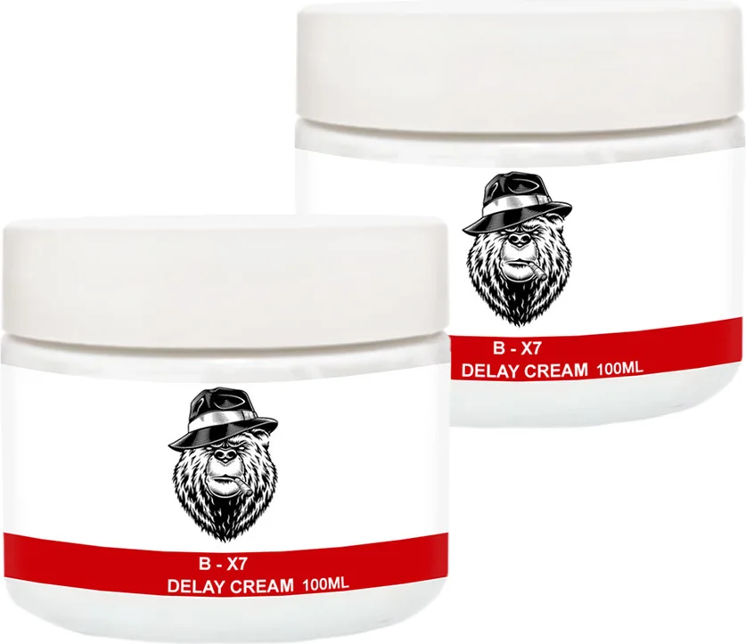 B-X7 Cream 2 Adet Erkekler İçin Uzun Süre Dayanıklılık Kremi - 100 ml