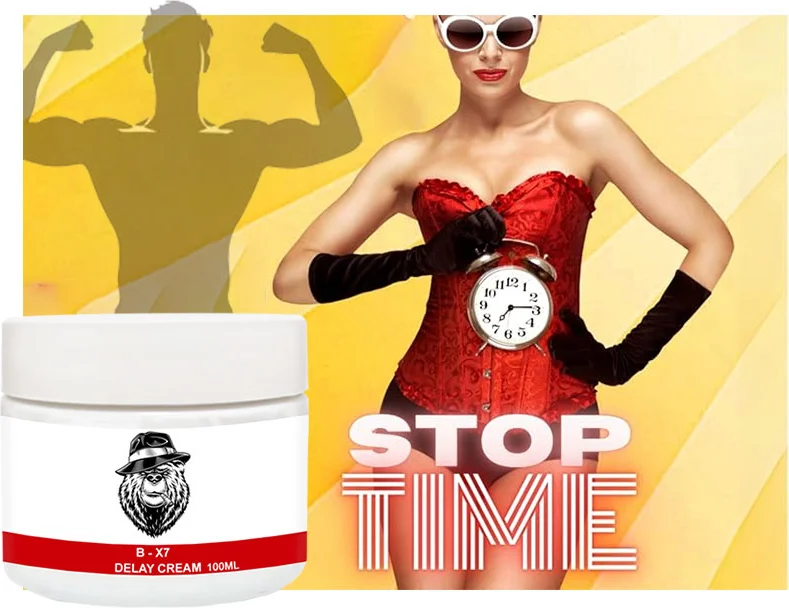 B-X7 Cream Erkekler İçin Uzun Süreli Dayanıklılık Kremi - 7 Etkili Formül 100 ml
