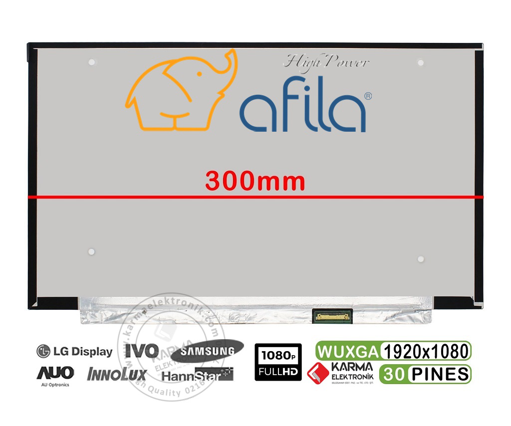 B133HAN05.A Uyumlu 13.3" inç 30Pin 1920*1080 FHD IPS 60Hz Noteboo