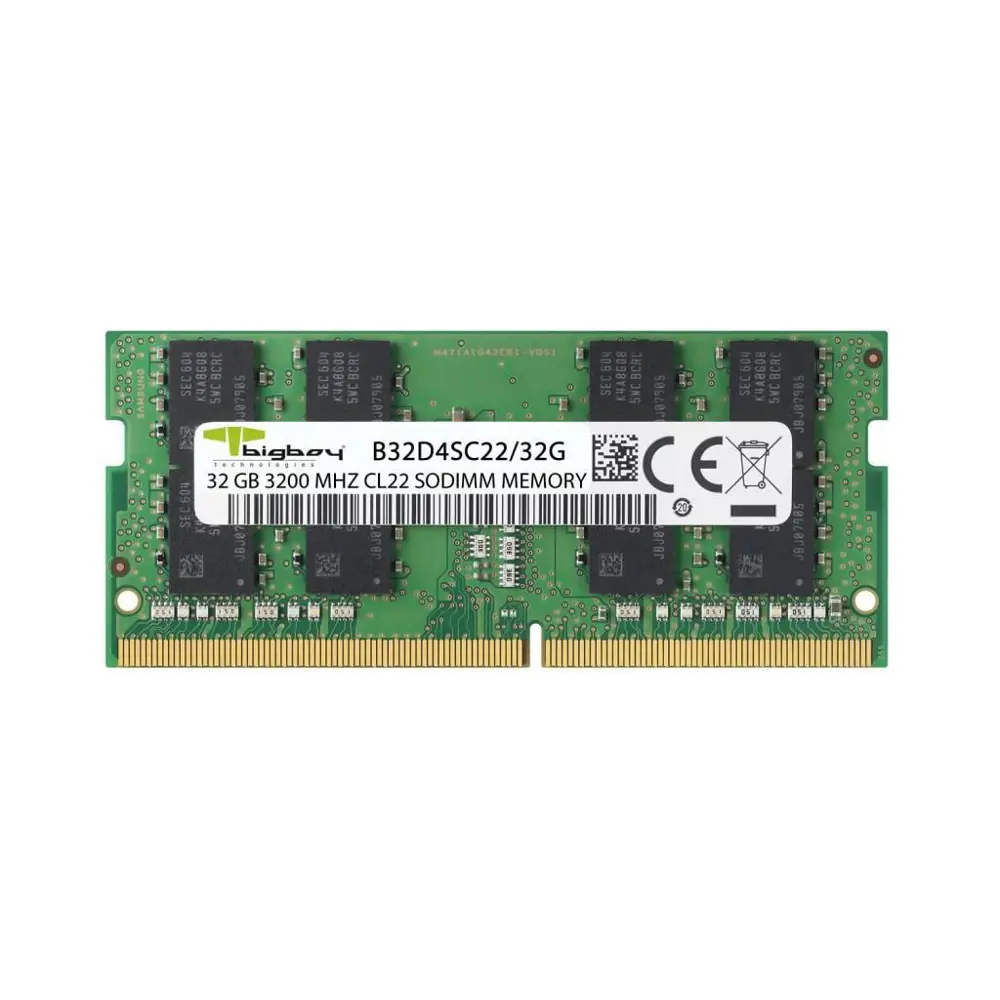 B32D4SC22/32G 32GB DDR4 3200MHz CL22 Notebook Rami