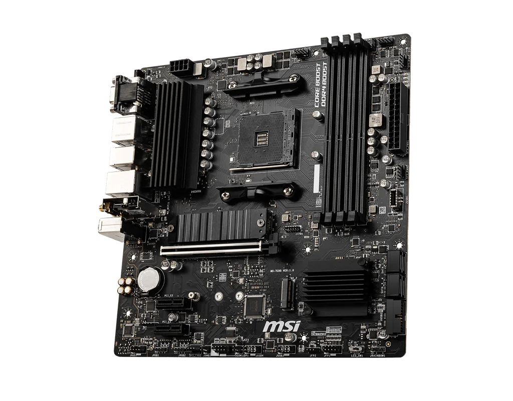 B550M PRO-VDH WIFI Anakart – AM4 Soket, DDR4 4400MHz, Wi-Fi 6, 2xM.2, Micro-ATX | Ryzen 5000/4000/3000 Serileri ile Uyumlu Fiyatı, Yorumları ve Özellikleri