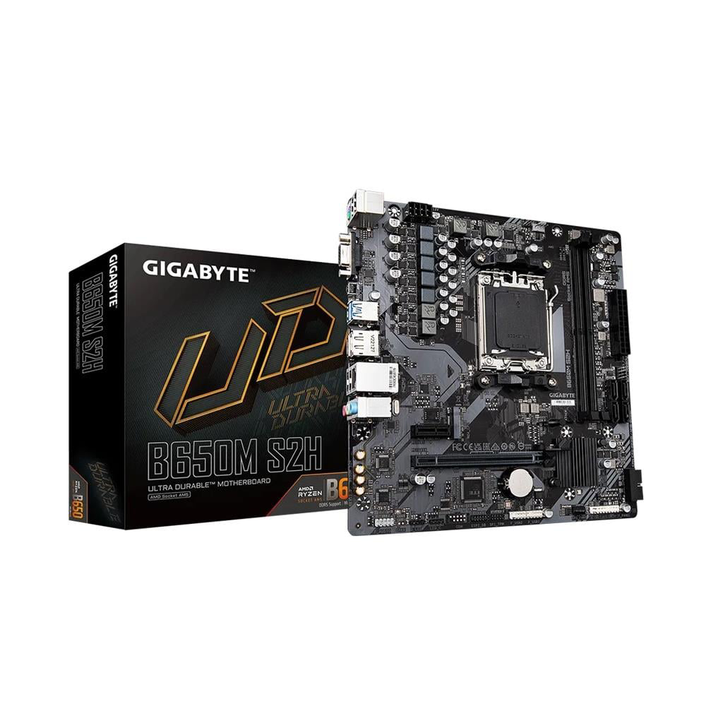 Gigabyte B650m-S2h Amd Socket Am5:Supports Amd Ryzen™ 7000 Series Processo
