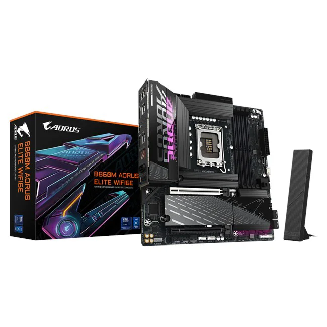 B860M AORUS ELITE WIFI6E LGA1851 DDR5 9200MHz ANAKART