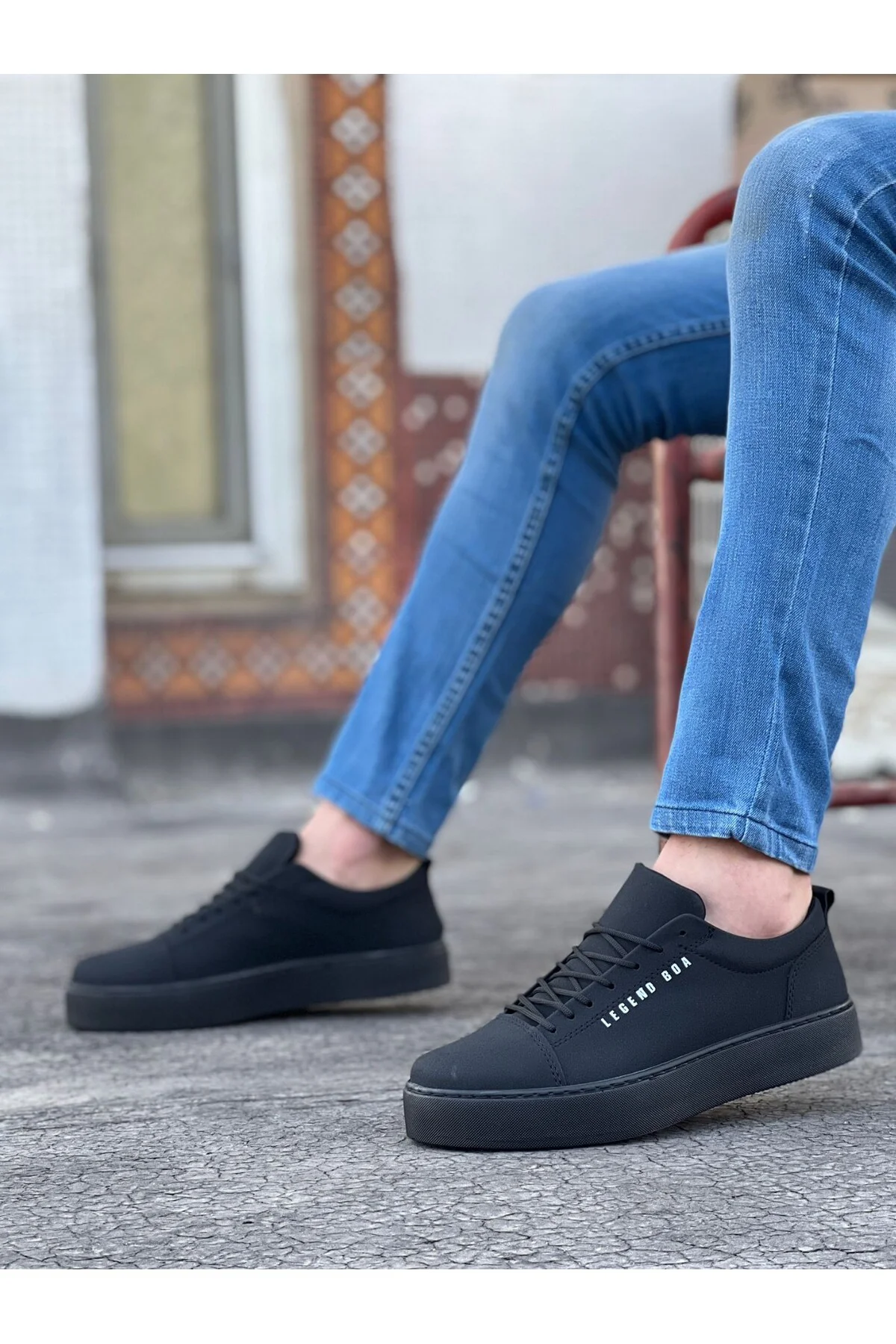 BA0104 Bağcıklı Nubuk Siyah Spor Klasik Erkek Ayakkabı Fiyatı, Yorumları ve Özellikleri