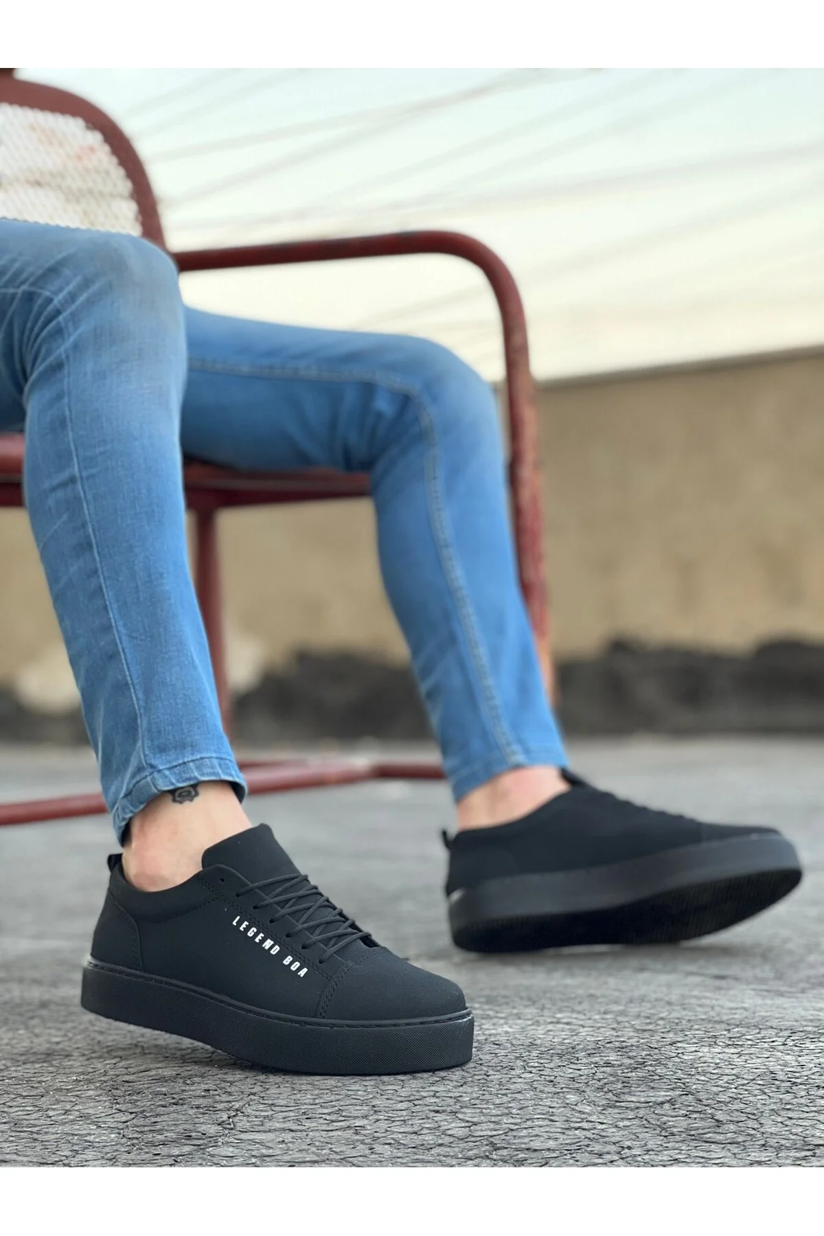 BA0104 Bağcıklı Nubuk Siyah Spor Klasik Erkek Ayakkabı Fiyatı, Yorumları ve Özellikleri