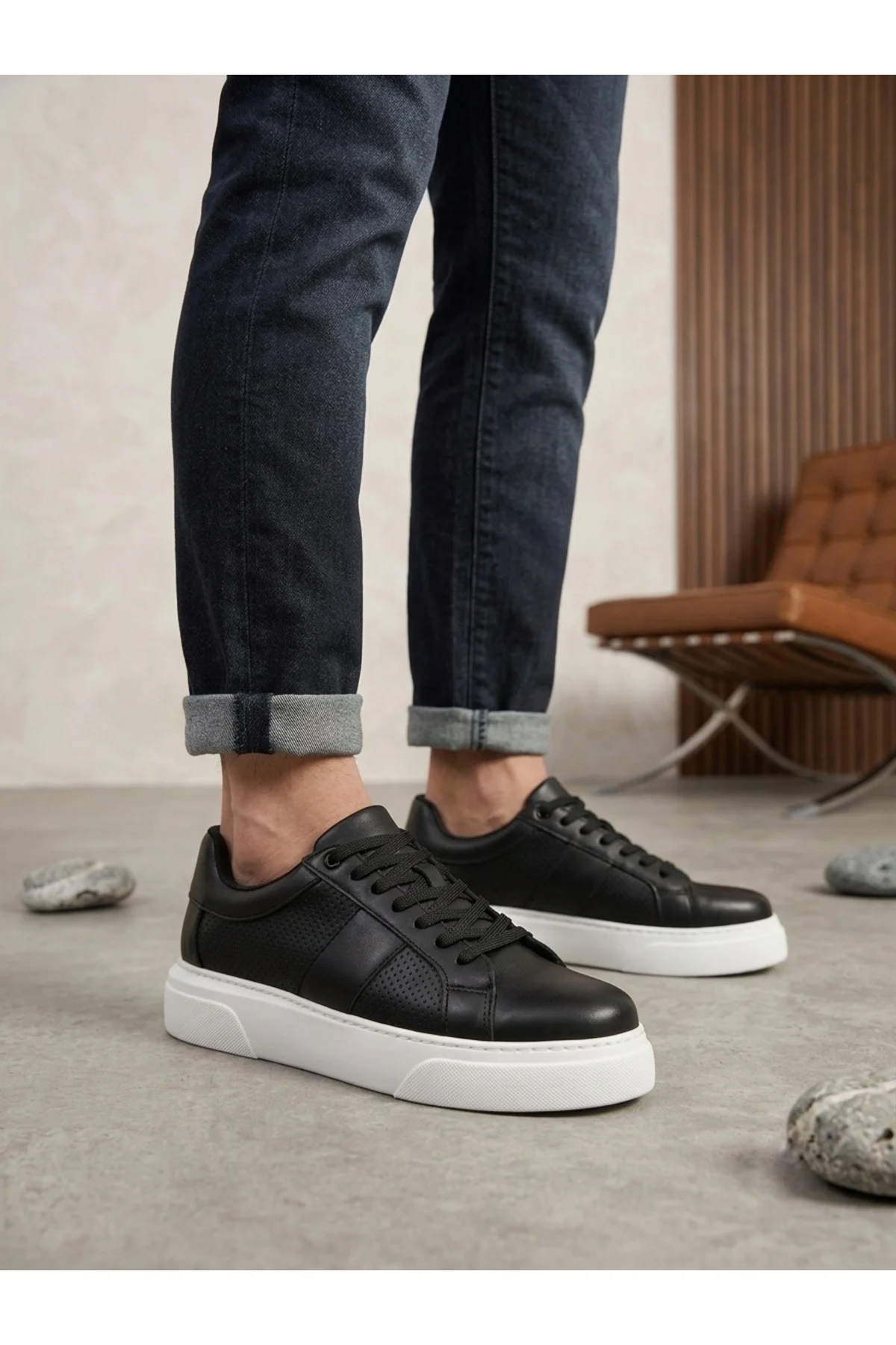 BA0247 Erkek Sneaker Günlük Casual Spor Ayakkabı Siyah Fiyatı, Yorumları ve Özellikleri