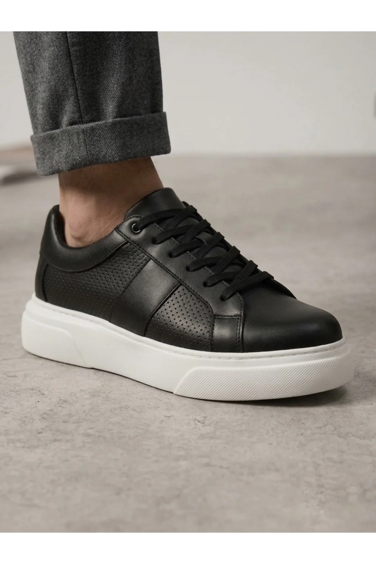 BA0247 Erkek Sneaker Günlük Casual Spor Ayakkabı Siyah Fiyatı, Yorumları ve Özellikleri