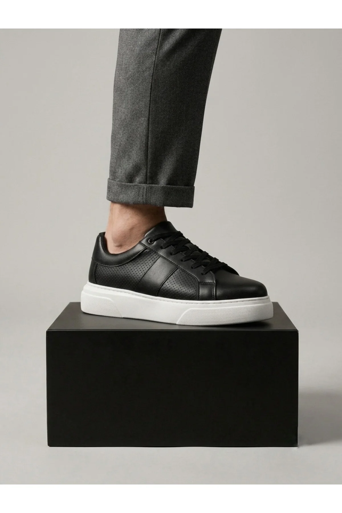 BA0247 Erkek Sneaker Günlük Casual Spor Ayakkabı Siyah Fiyatı, Yorumları ve Özellikleri