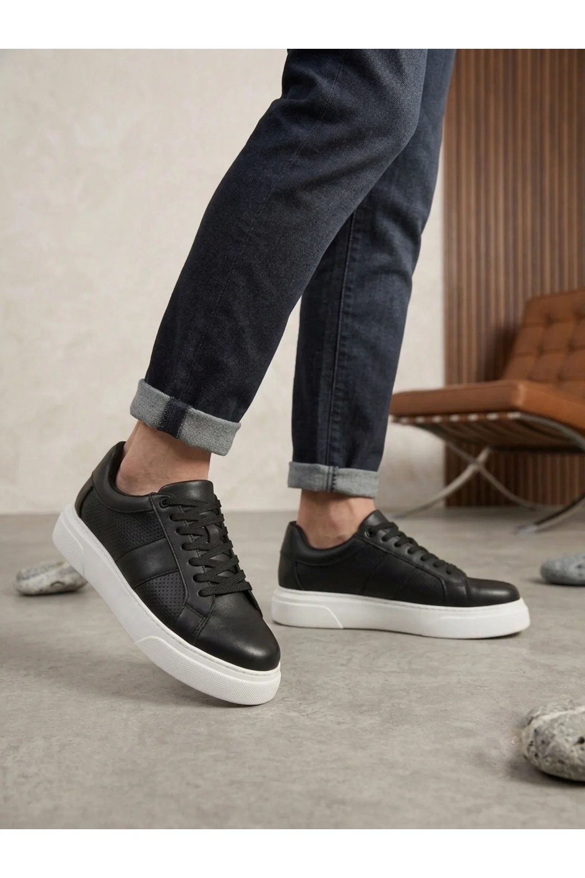 BA0247 Erkek Sneaker Günlük Casual Spor Ayakkabı Siyah Fiyatı, Yorumları ve Özellikleri