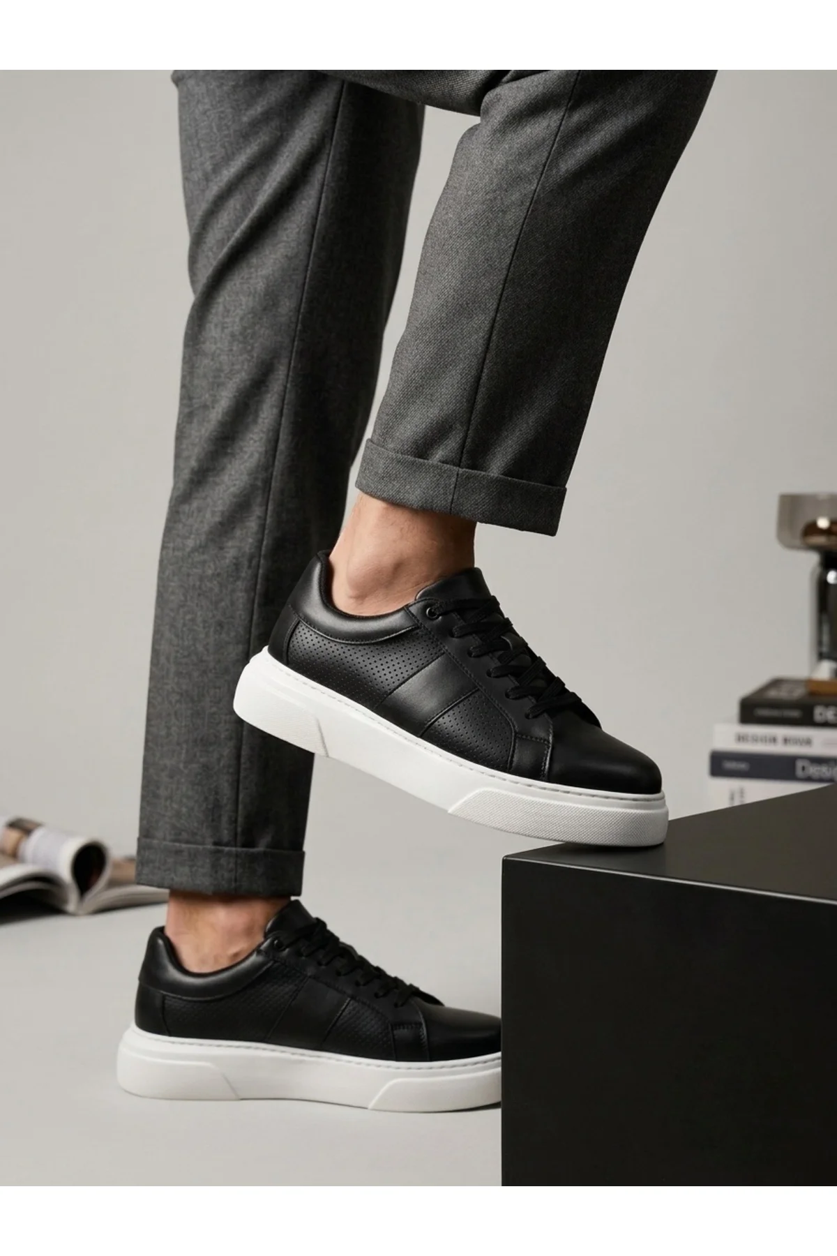 BA0247 Erkek Sneaker Günlük Casual Spor Ayakkabı Siyah Fiyatı, Yorumları ve Özellikleri