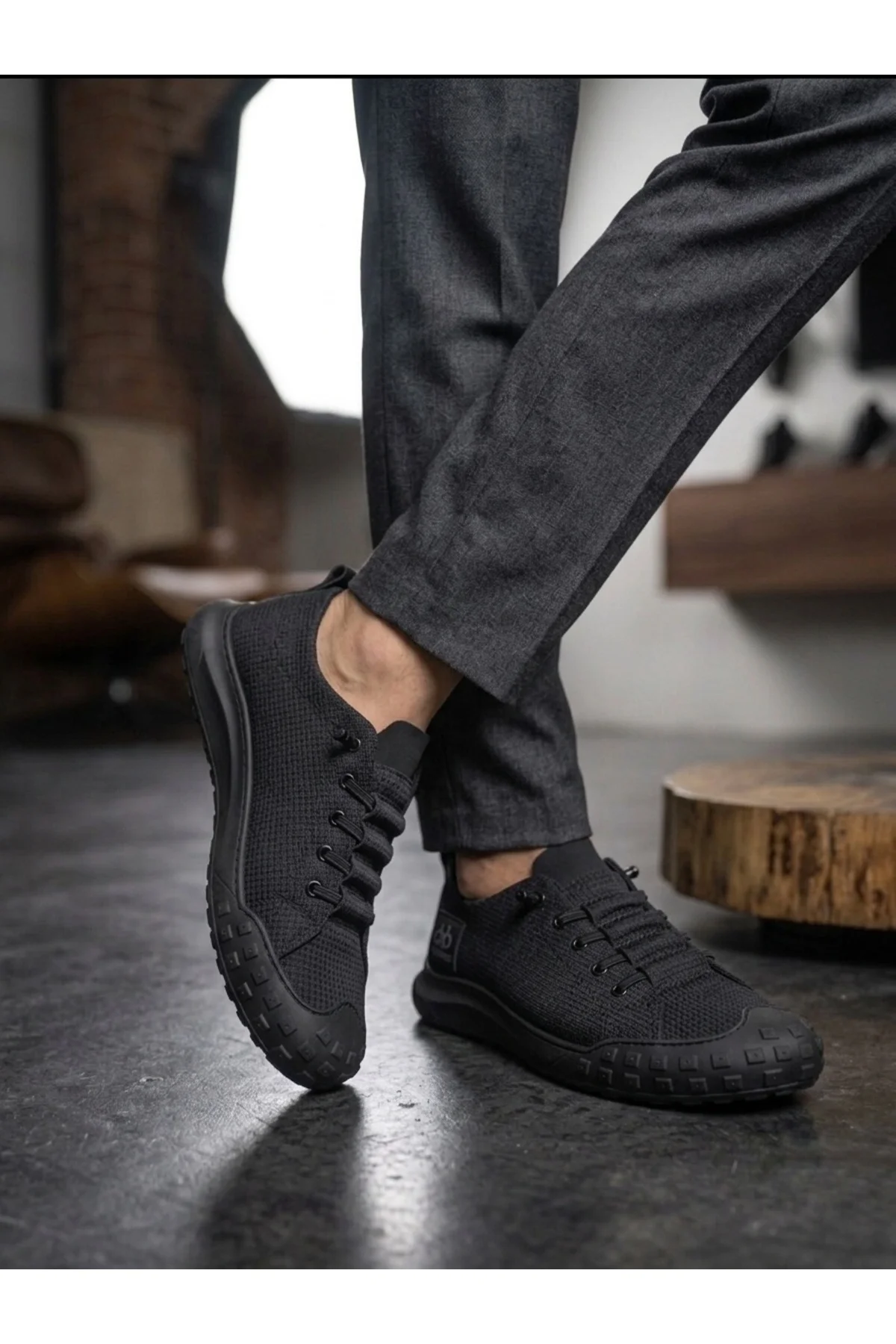 BA0248 BOA Siyah Esnek Bağcıklı Ultra Hafif Nefes Alan Sneaker Ayakkabı Fiyatı, Yorumları ve Özellikleri