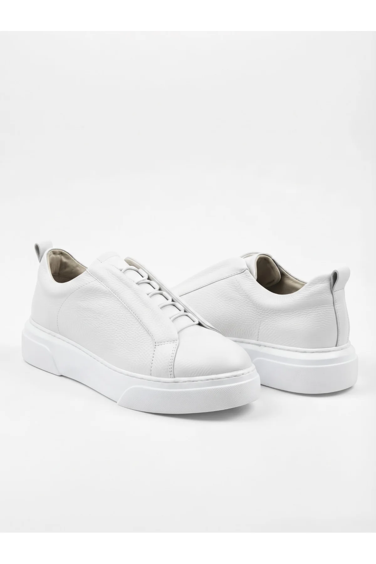 BA0581 Erkek Sneaker Günlük Casual Spor Beyaz Ayakkabı BA0581 Erkek Sneaker Günlük Casual Spor Beyaz Ayakkabı - Görsel 3