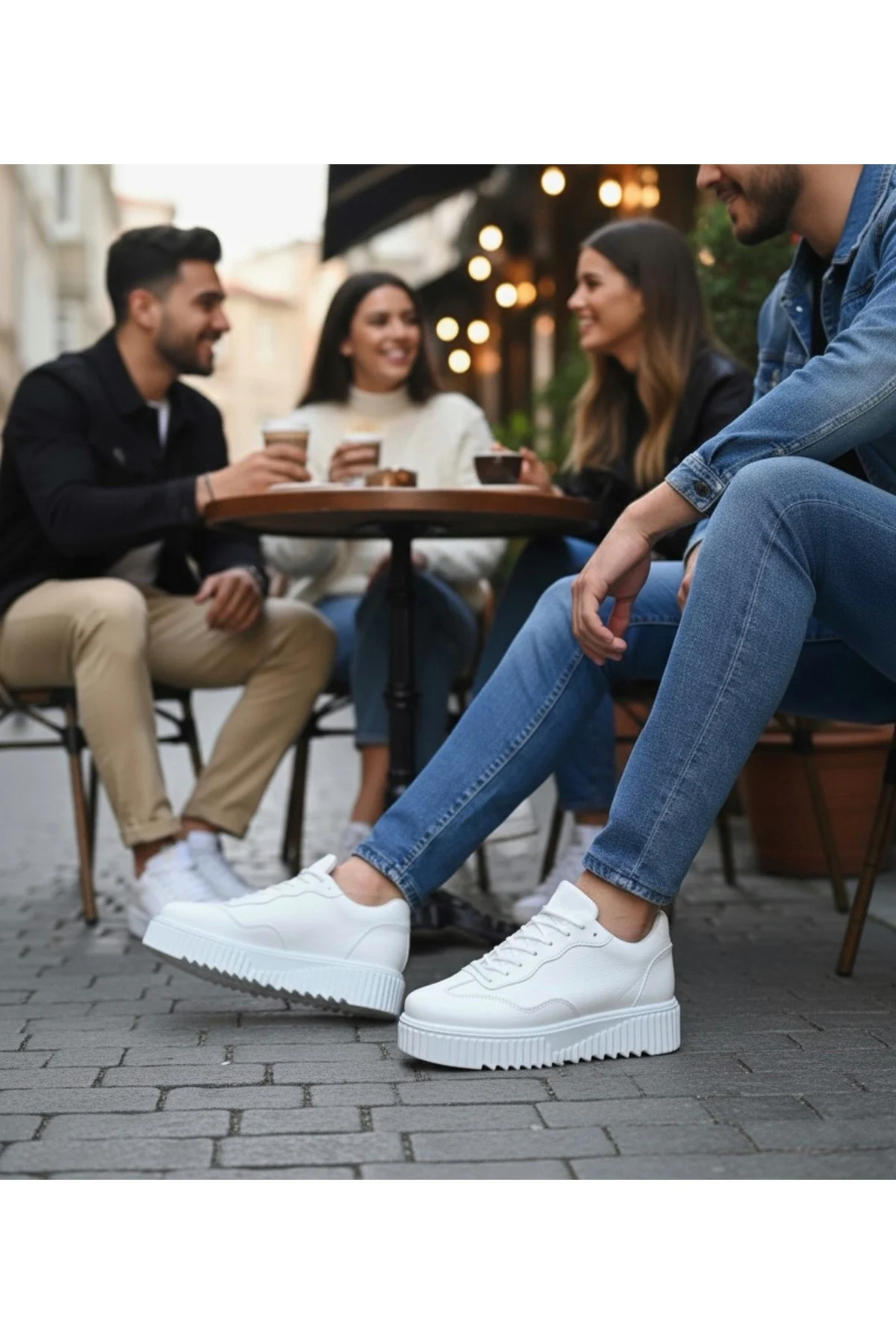 BA0802 BOA Beyaz Yüksek Taban Erkek Günlük Ayakkabı Fiyatı, Yorumları ve Özellikleri