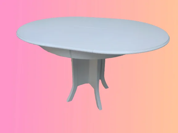 Baba kutu ayak Masa 18347 ST Klasik model MDF Tabla Natüre Beyaz 