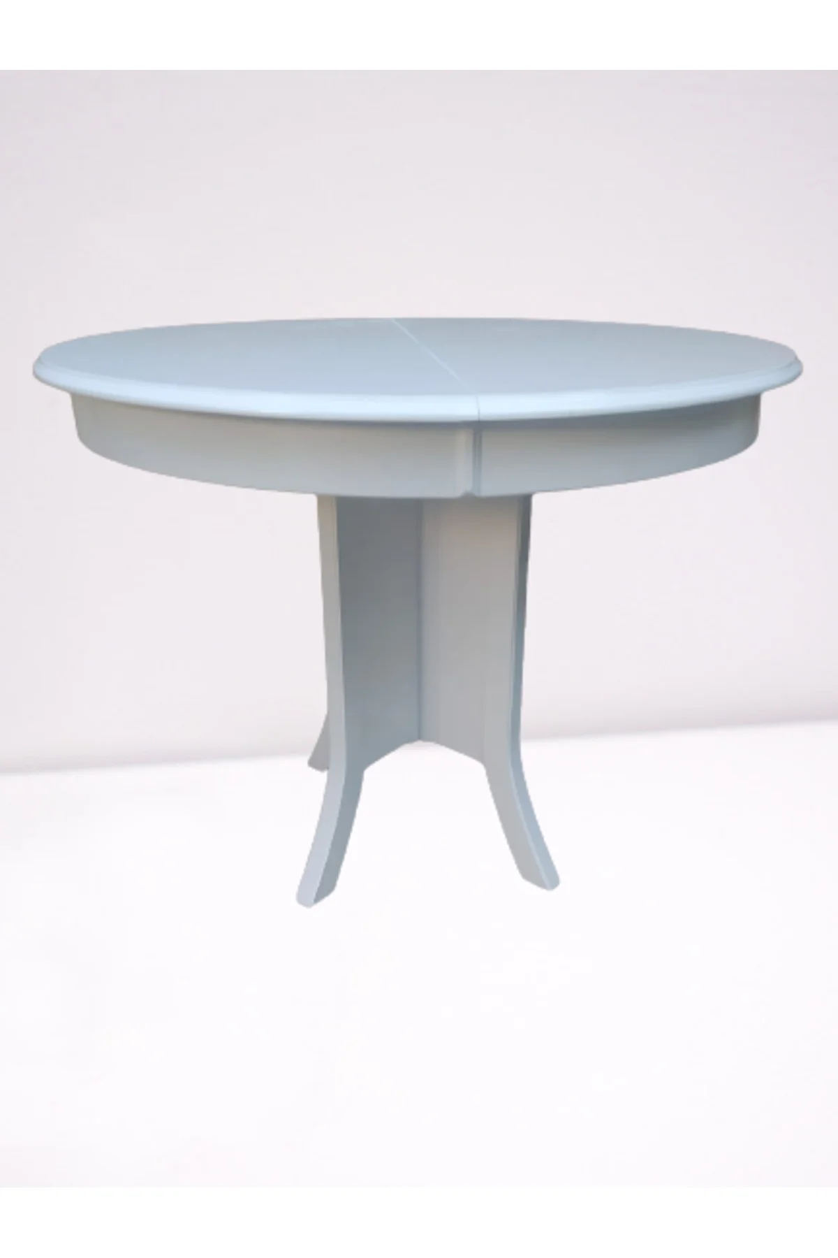 Baba kutu ayak Masa 18347 ST Klasik model MDF Tabla Natüre Beyaz Açılır el yapım - Görsel 3
