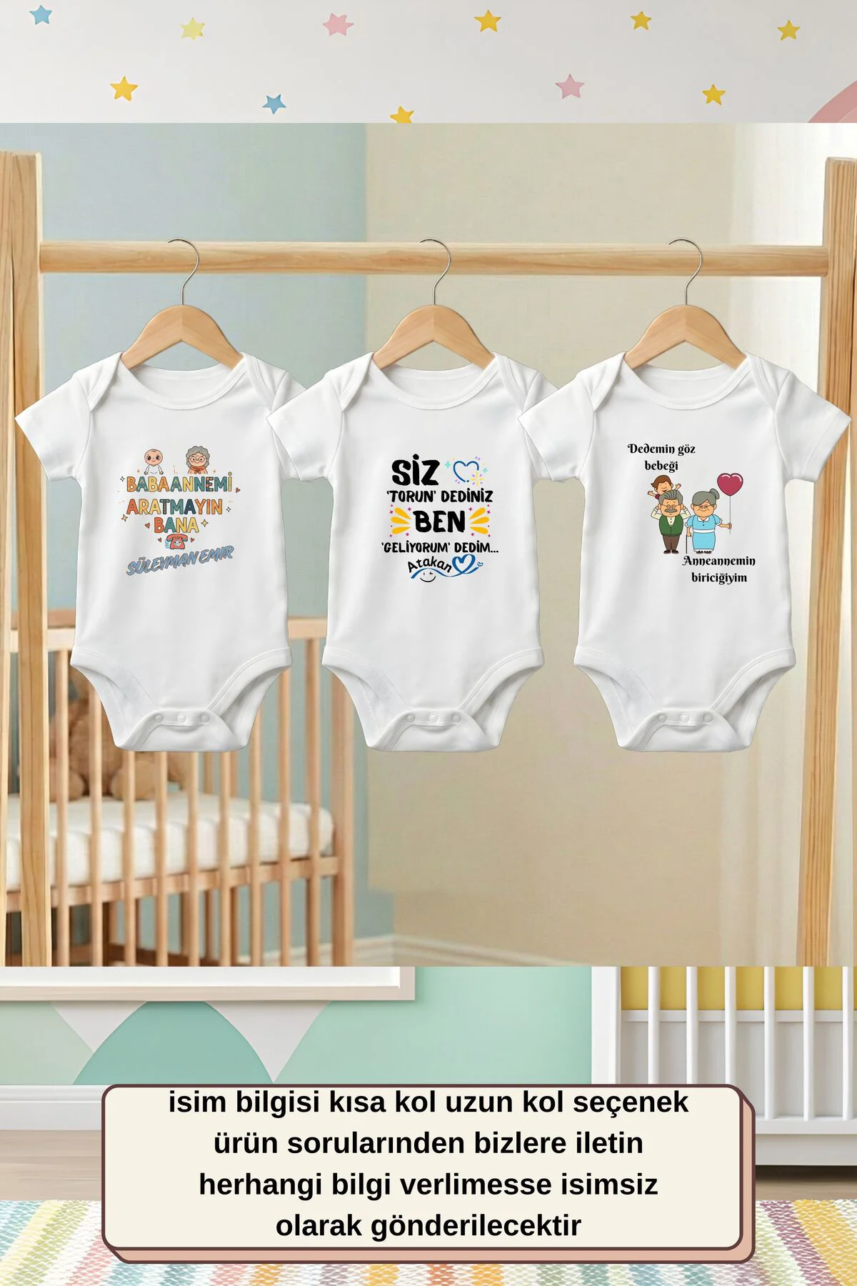 Babaanne, Anneanne ve Dede Aşkına Özel 3'lü Hediye Seti - %100 Pamuk Babaanne, Anneanne ve Dede Aşkına Özel 3'lü Hediye Seti - %100 Pamuk