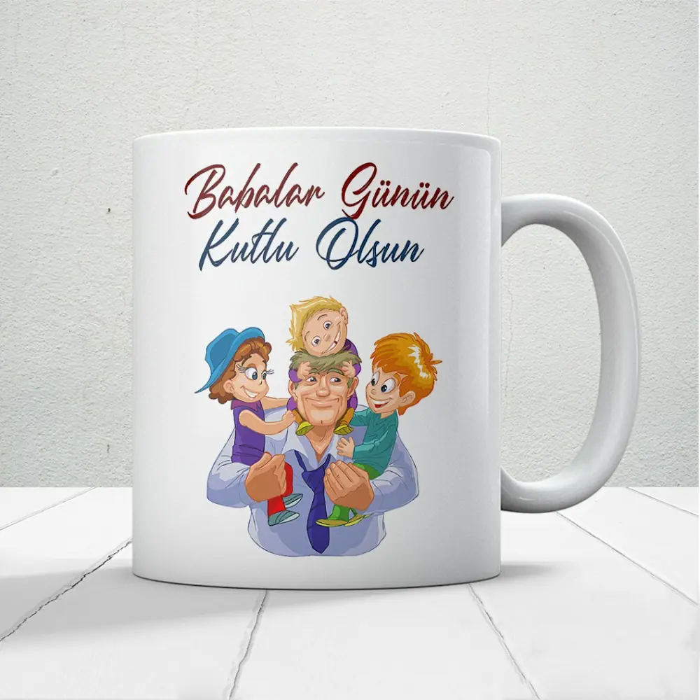 Babalar Günün Kutlu Olsun Baskılı Babalar Günü Kupa Bardak Kahve Babalar Günün Kutlu Olsun Baskılı Babalar Günü Kupa Bardak Kahve
