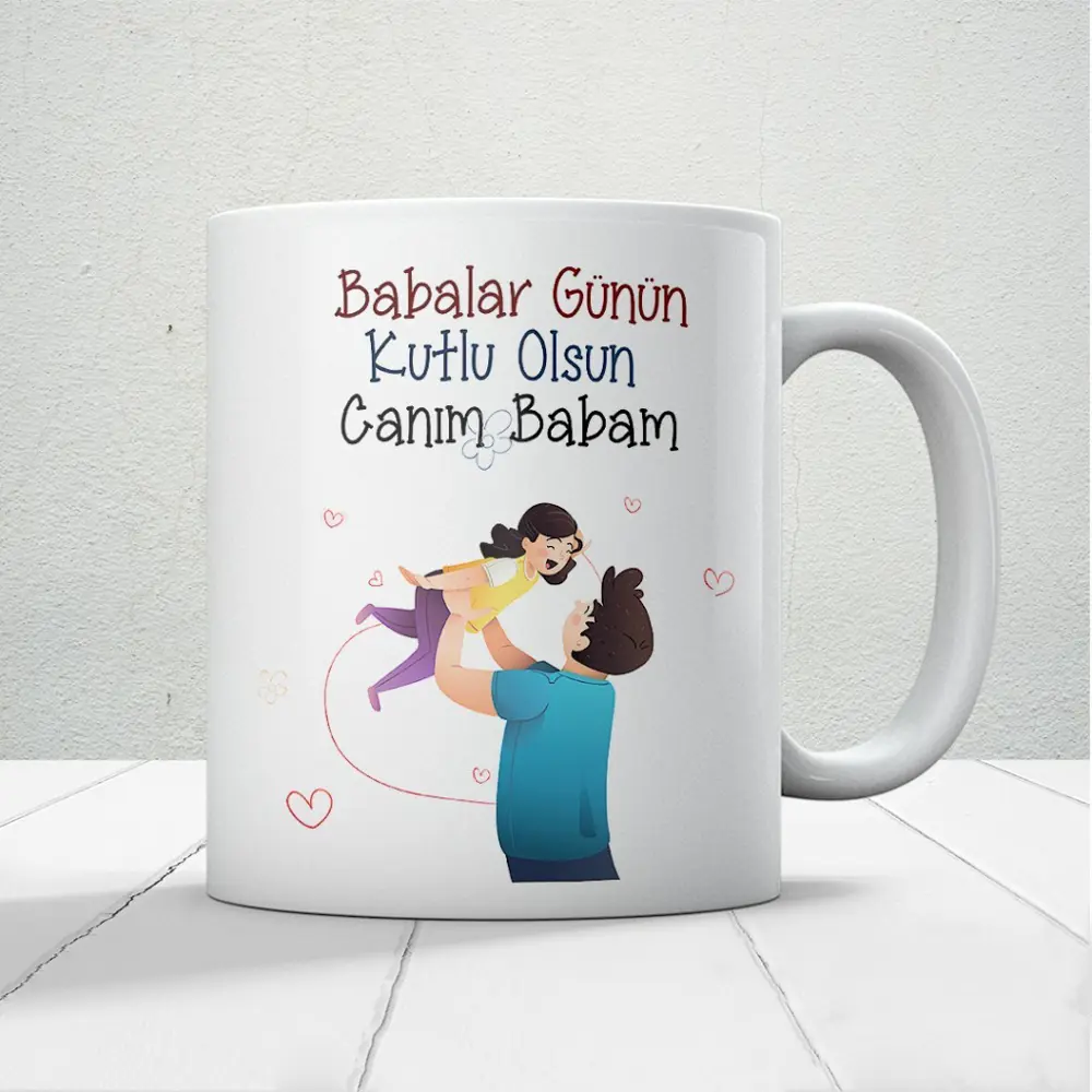 Babalar Günün Kutlu Olsun Canım Babam Baskılı Babalar Günü Kupa B Babalar Günün Kutlu Olsun Canım Babam Baskılı Babalar Günü Kupa B