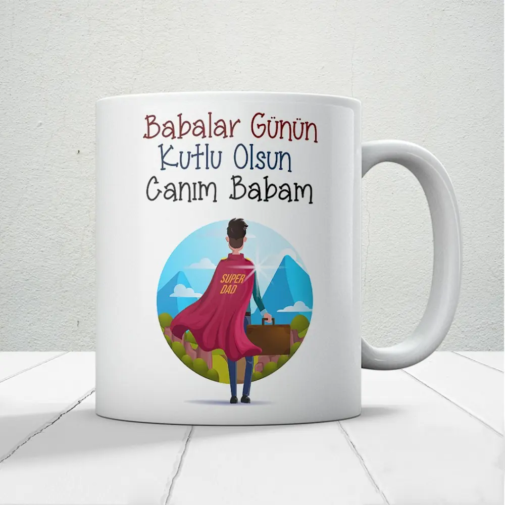 Babalar Günün Kutlu Olsun Canım Babam Baskılı Babalar Günü Kupa B Babalar Günün Kutlu Olsun Canım Babam Baskılı Babalar Günü Kupa B