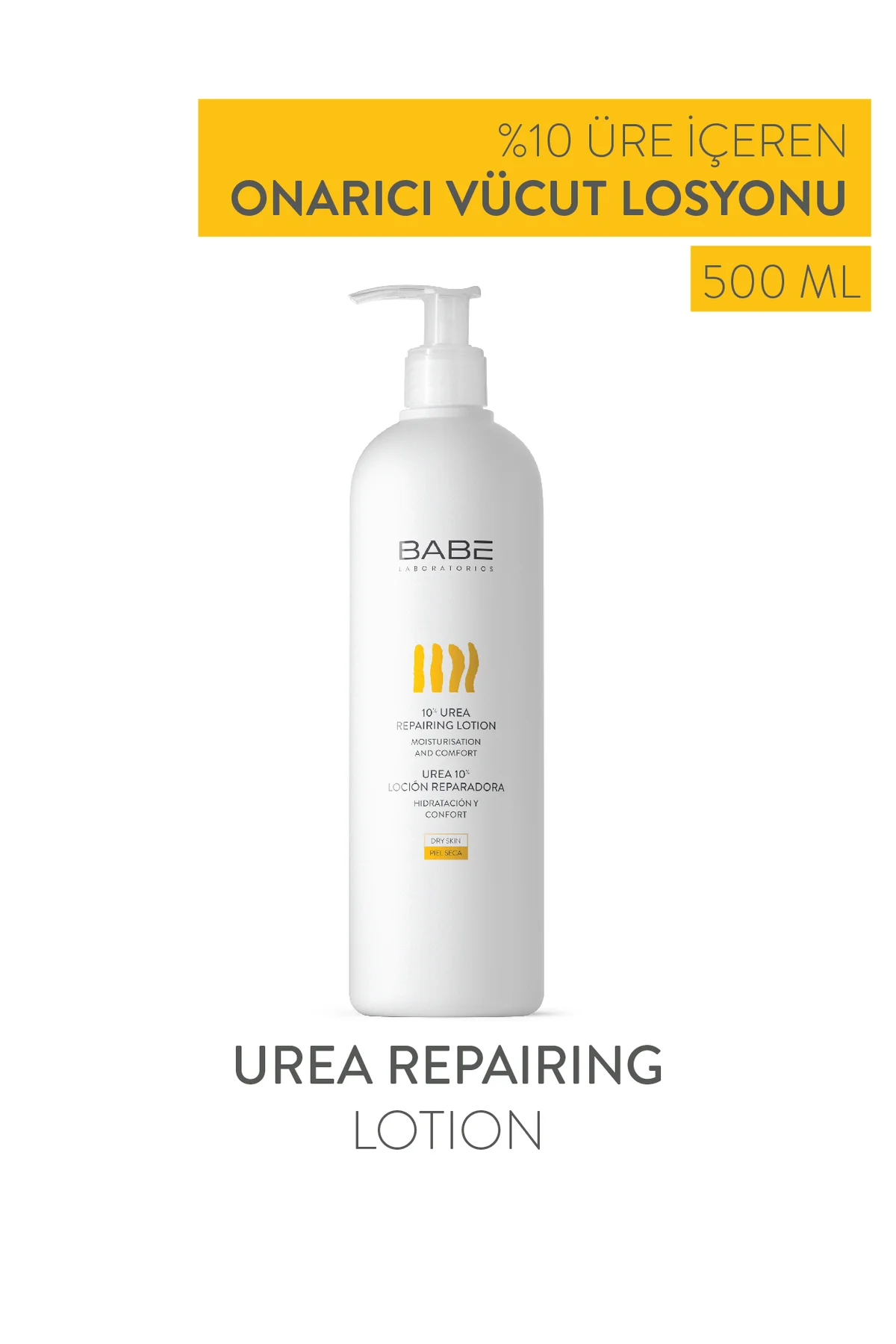 10% Urea Repairing Lotion 500ml - %10 Üre İçeren Onarıcı Vücut Lo