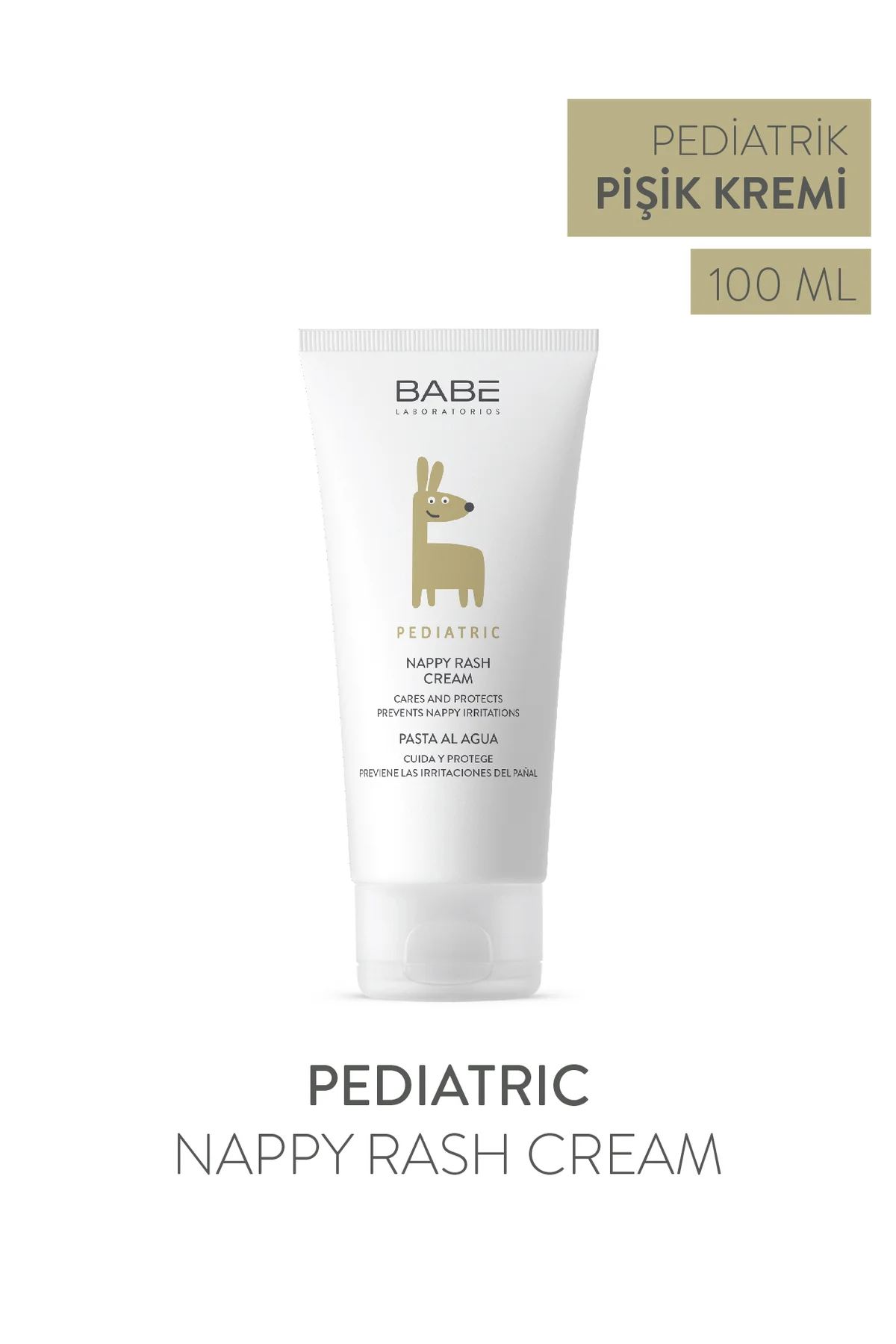 Pediatric Nappy Rash Cream 100ml - Bebek ve Çocuklar Için Su Bazl