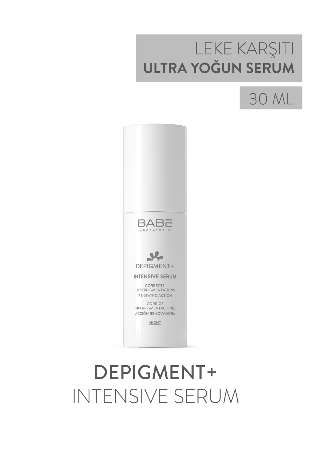 Depigment+ intensive Serum 30ml - Leke Bakım Serumu Depigment+ intensive Serum 30ml - Leke Bakım Serumu