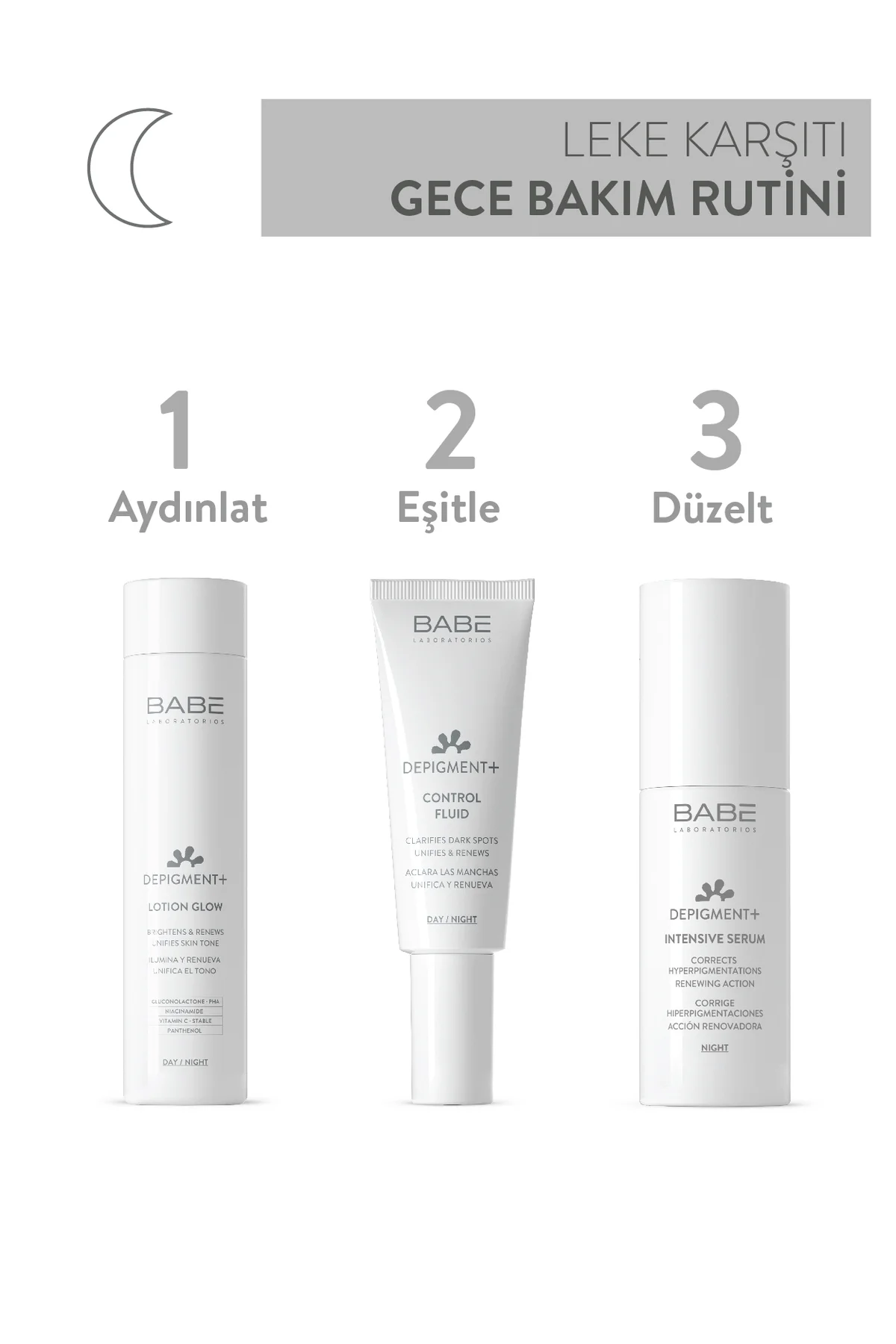 Depigment+ intensive Serum 30ml - Leke Bakım Serumu Depigment+ intensive Serum 30ml - Leke Bakım Serumu