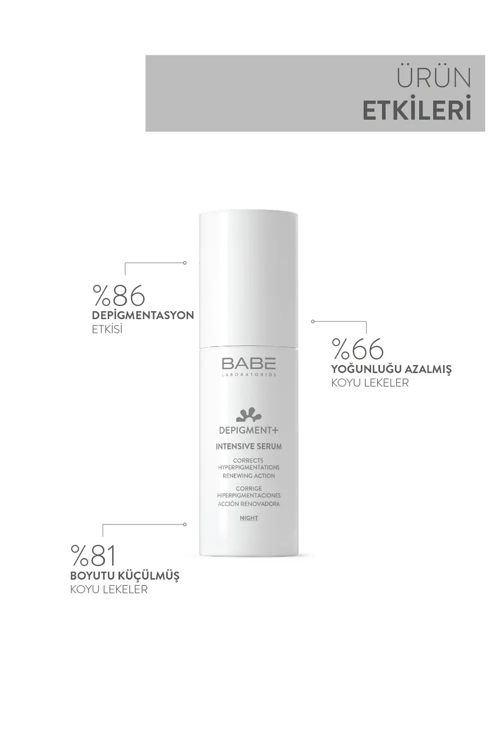 Babe Depigment+ Intensive Serum 30ml