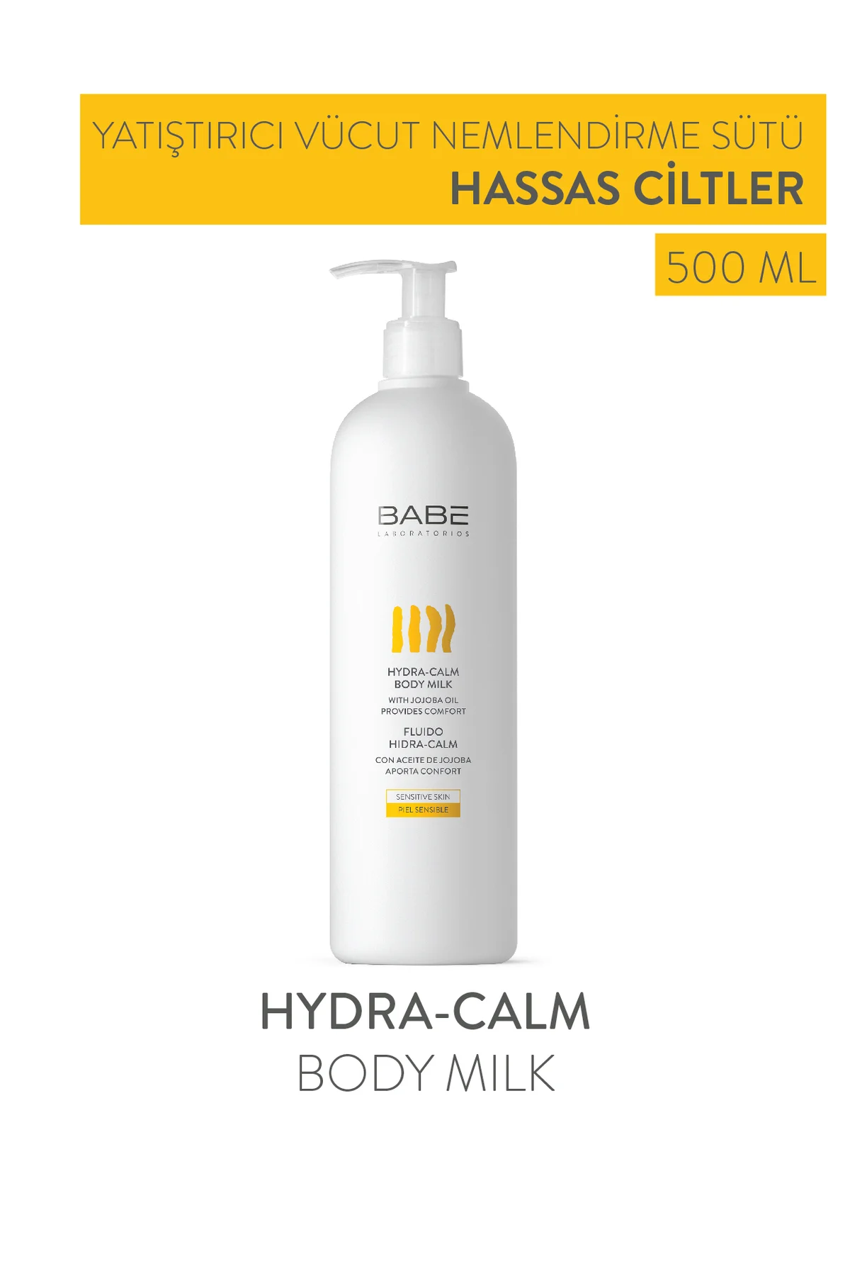 Hydra-Calm Body Milk 500ml - Yatıştırıcı Nemlendirici Vücut sütü