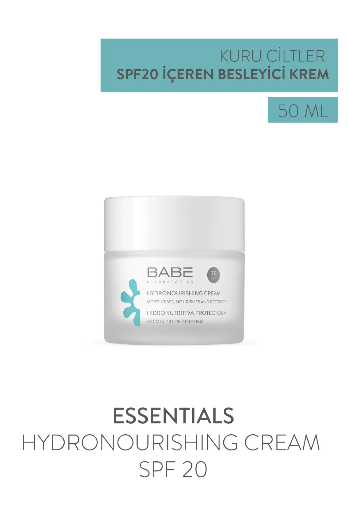Essentials Hydronourishing Cream Spf 20 50ml - Hyaluronik Asitli 