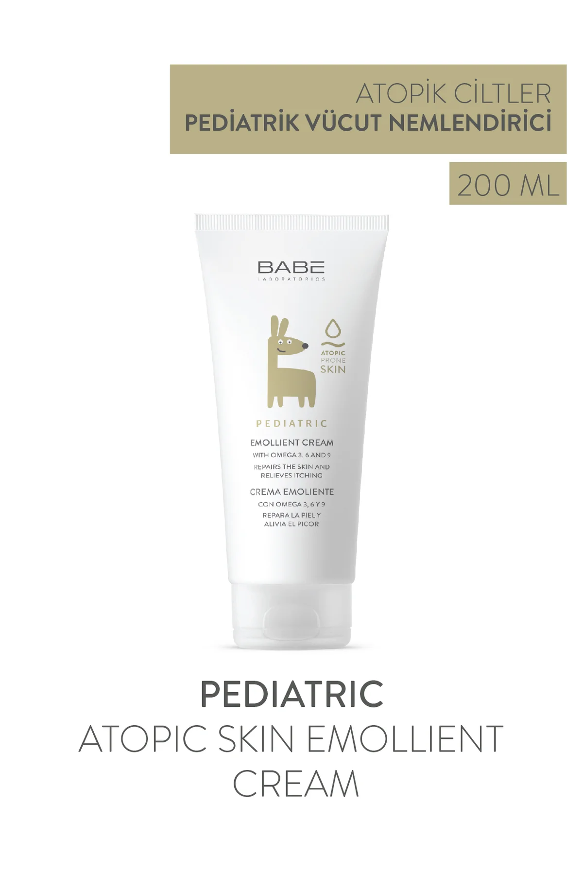 Pediatric Atopic Skin Emollient Cream 200ml - Bebek ve Çocuklar İ