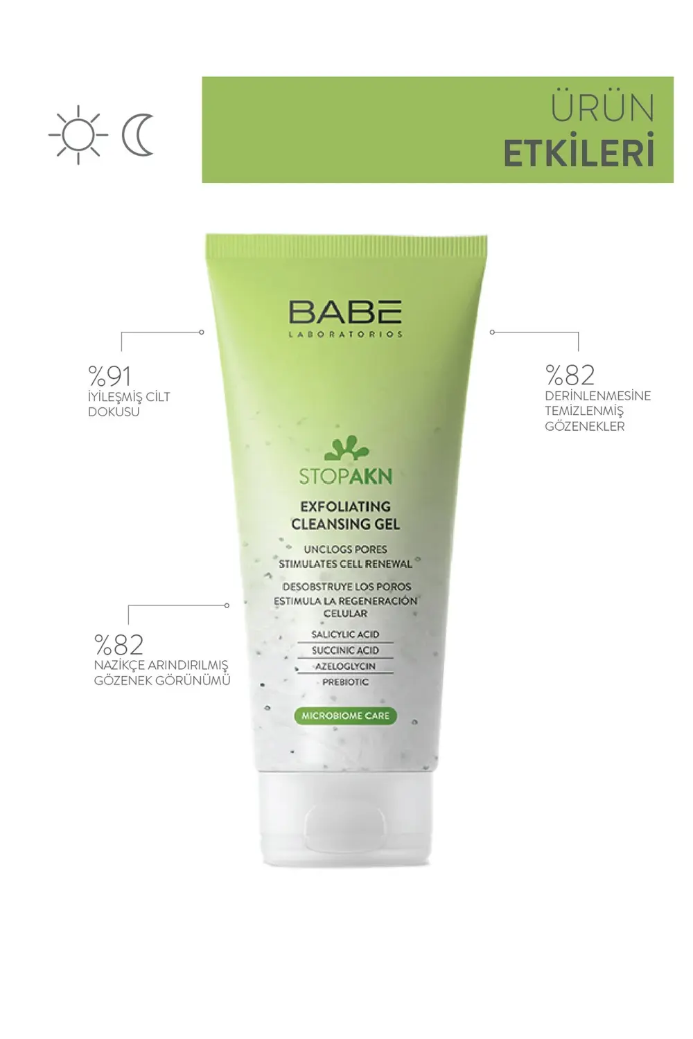 BABE Stop Akn Exfoliating Cleansing Gel 200 ml