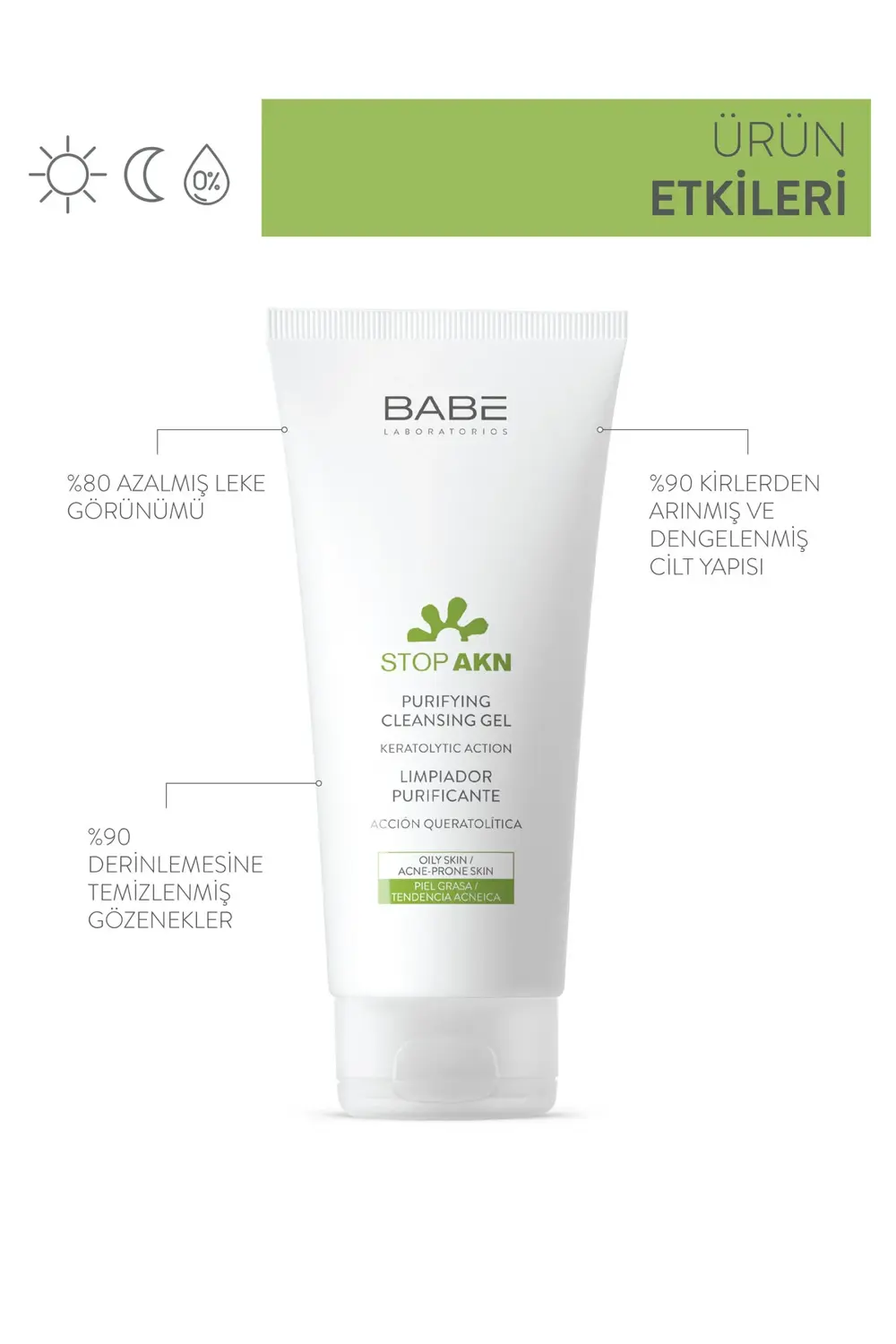 BABE Stop Akn Purifying Cleansing Gel 100 ml