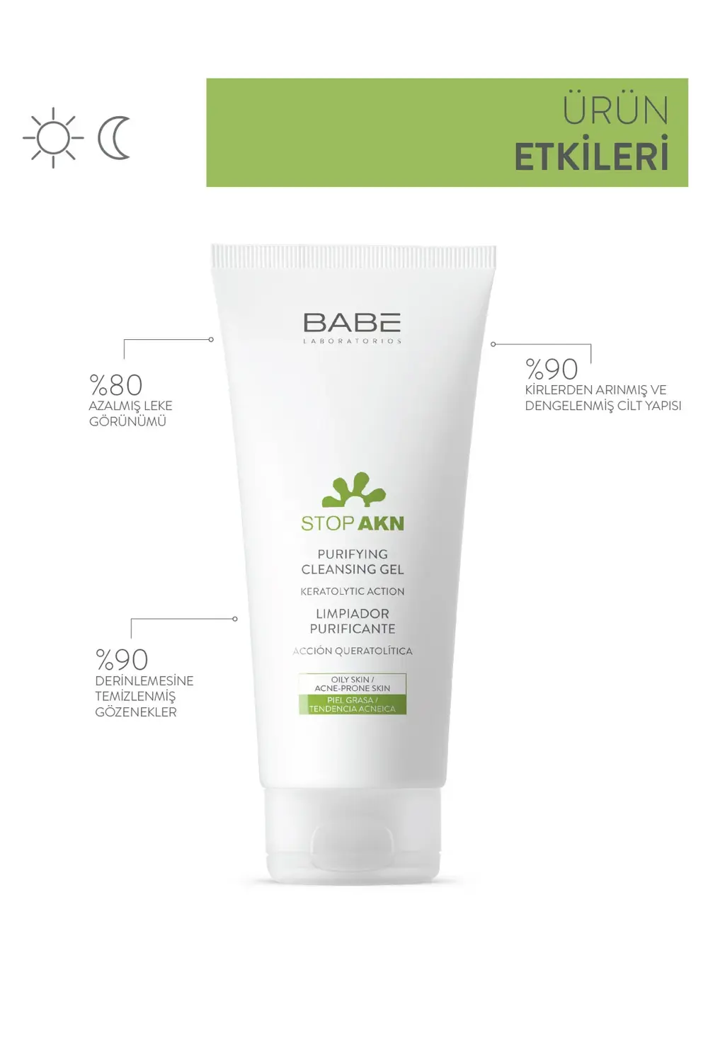 BABE Stop Akn Purifying Cleansing Gel 200 ml