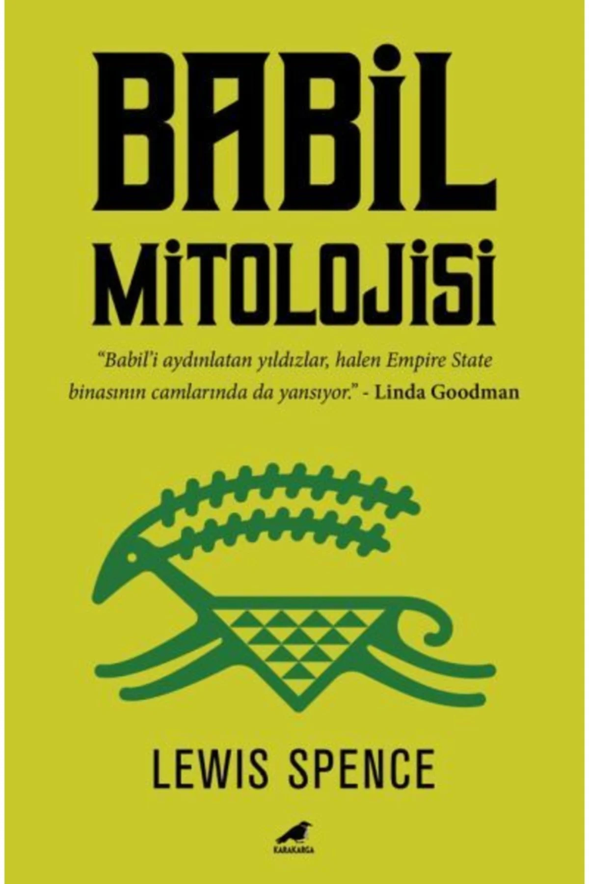 Babil Mitolojisi - Kara Karga Yayınları - Lewis Spence Kitabı