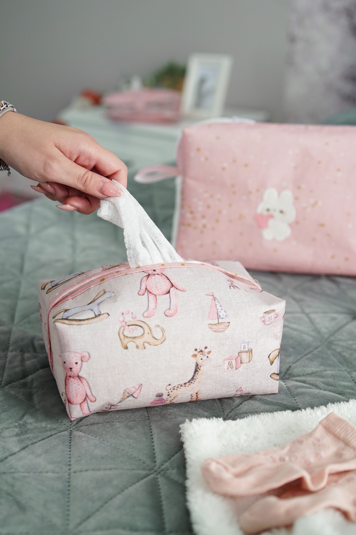 Pazar Kapısı Baby 2 Li Çanta İçi Düzenleyici Bakım Çantası Organizer