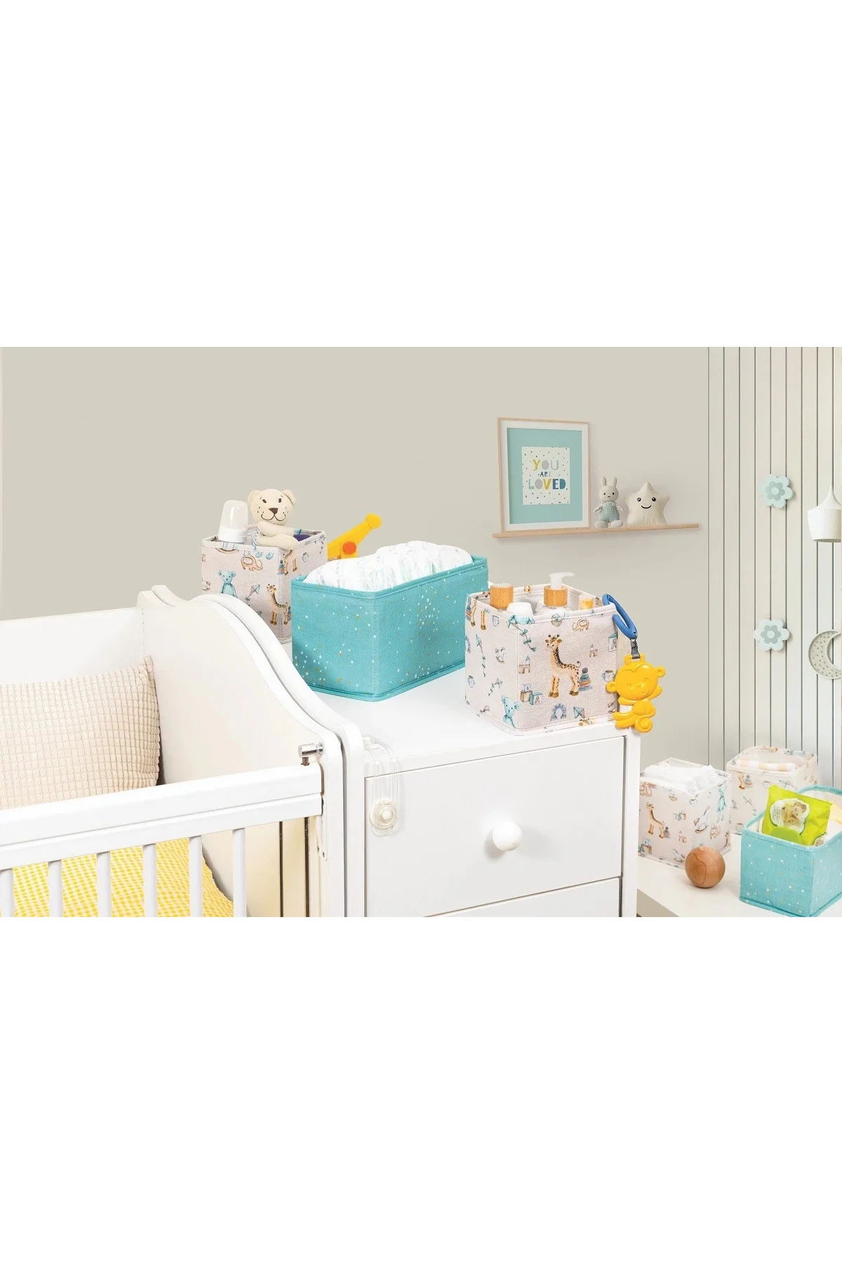 Baby 3'lü Kullanışlı Çekmece Düzenleyici Çok Amaçlı Organizer Kut