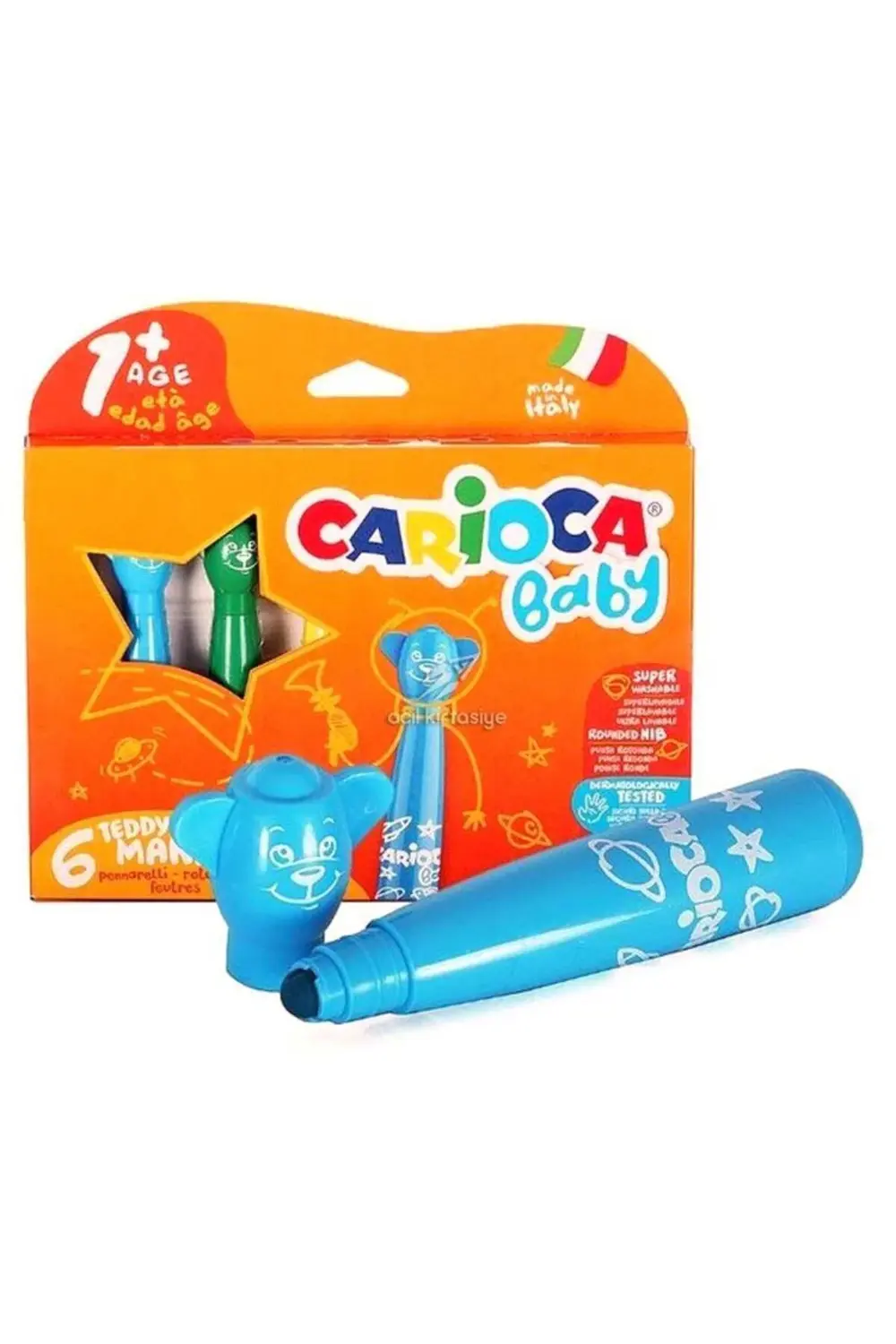 Baby 6'lı Jumbo Yıkanabilir Keçeli Boya Kalemi / 42815