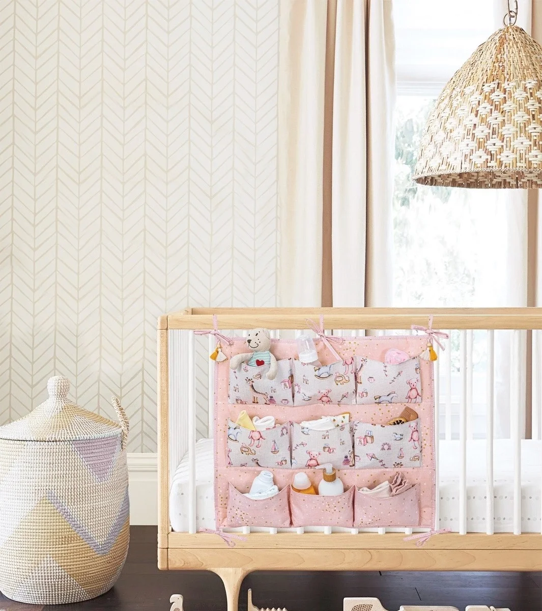 Baby 9 Cepli Bağlamalı Beşik Kenarı Düzenleyici (pembe) Fiyatı, Yorumları ve Özellikleri