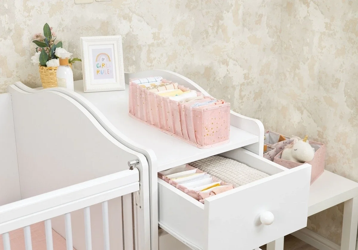 Baby Akordiyon Organizer Çekmece Düzenleyici Small (pembe) -04102 Baby Akordiyon Organizer Çekmece Düzenleyici Small (pembe) -04102