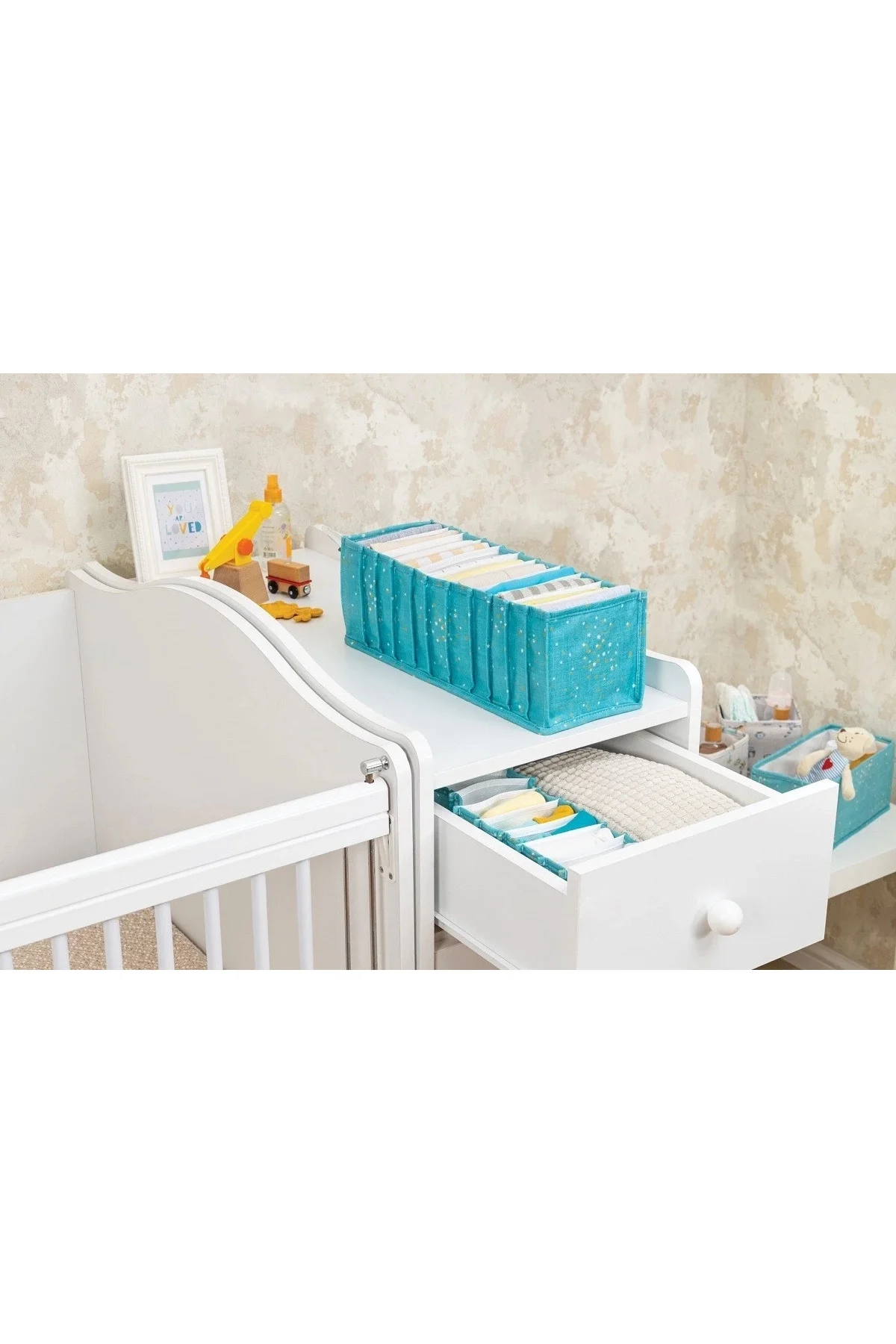 Baby Akordiyon Organizer Çekmece Düzenleyici Medium (yeşil) - 040 Baby Akordiyon Organizer Çekmece Düzenleyici Medium (yeşil) - 040