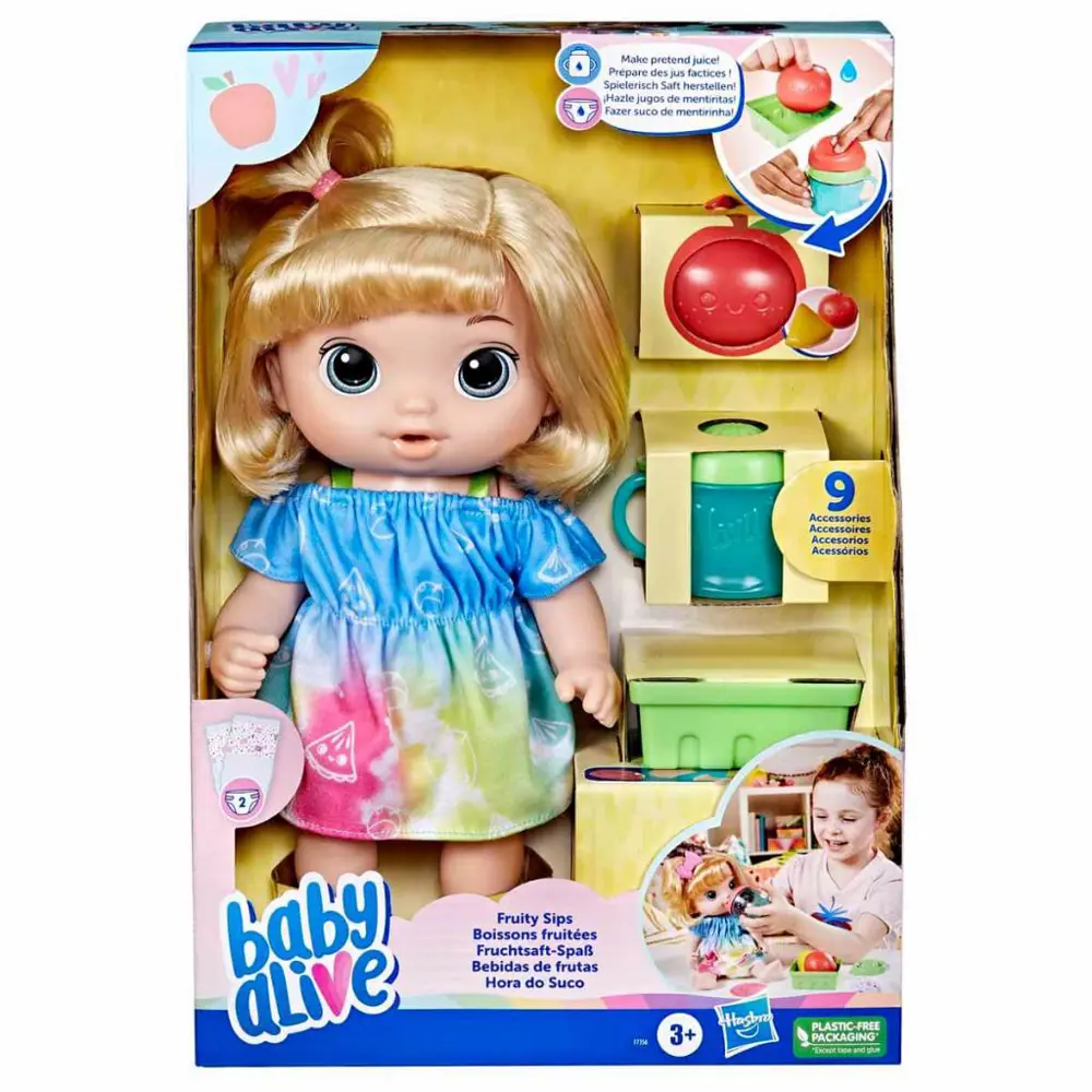 Baby Alive Bebeğimle Eğlenceli Yudumlar F7356 Baby Alive Bebeğimle Eğlenceli Yudumlar F7356
