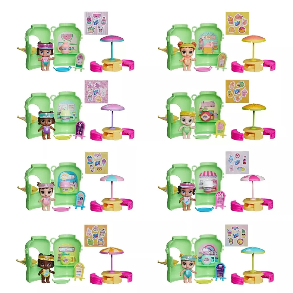 Baby Alive İçecek Şişesinde Sürpriz Bebek Seti F6970 Baby Alive İçecek Şişesinde Sürpriz Bebek Seti F6970